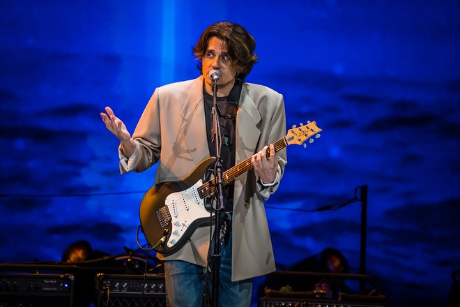 John Mayer, who plays Amalie Arena in Tampa, Florida on Oct. 13, 2023. - Photo by Phil DeSimone