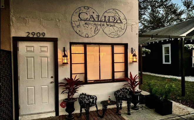 Calida, an intimate restaurant and wine bar, is now open in St. Pete