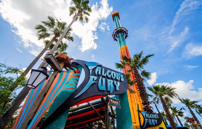 Falcon’s Fury drop tower reopens at Busch Gardens Tampa