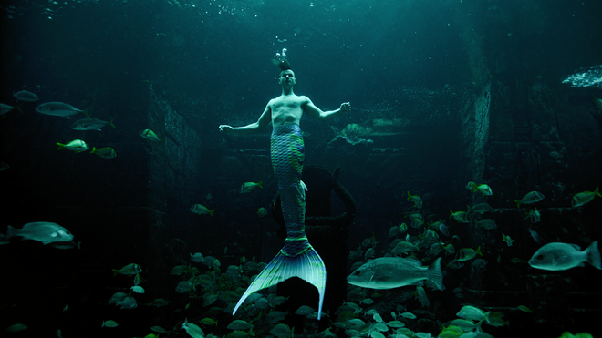 The famous mermaids of Weeki Wachee inspired Eric Ducharme to become a merman and eventually the famous Mertailor. - Photo via Netflix