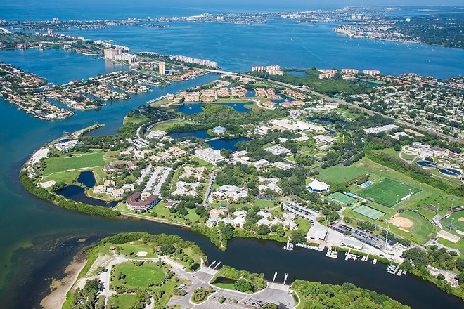 For eight years, I’ve worked alongside the Frechman's Creek at Eckerd College. - Photo via St. Petersburg EDC