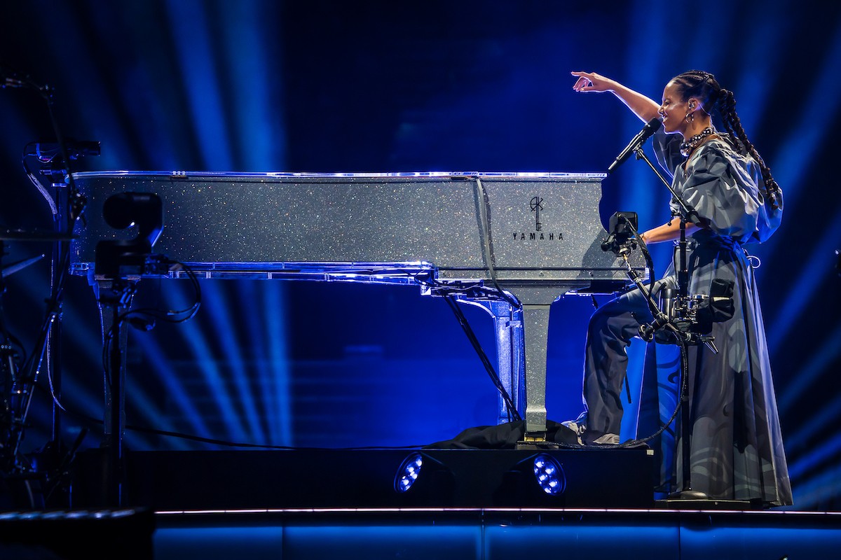 Alicia Keys play Amalie Arena in Tampa, Florida on June 30, 2023. - Photo by Phil DeSimone