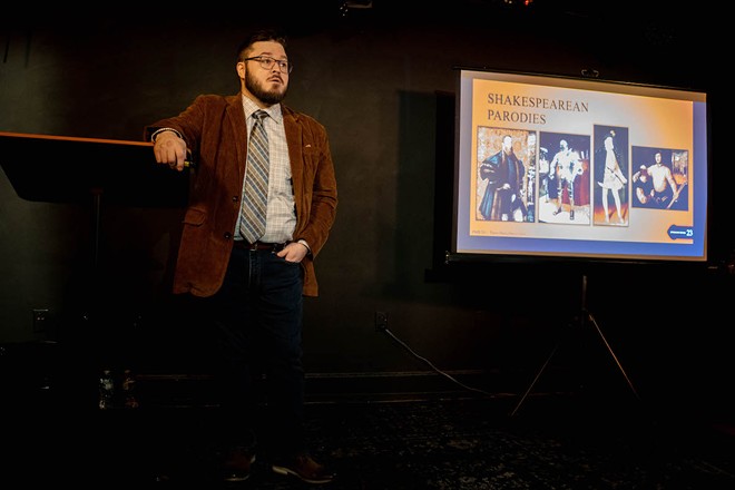 Shane Mayworth in 'Stroke Of Genius.' - Photo by Jennifer Ring