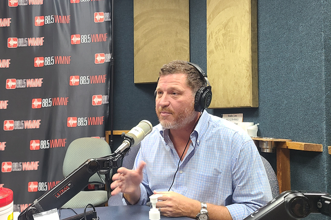 Former Florida Sen. Jeff Brandes at WMNF in Tampa, Florida on June 2, 2023. - Photo by Ray Roa