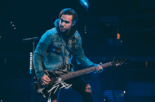 Fall Out Boy plays Amalie Arena in Tampa, Florida on November 5, 2017. - Camren Meier