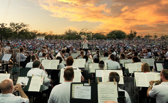 The Florida Orchestra’s free ‘Pops in the Park’ series returns this Saturday