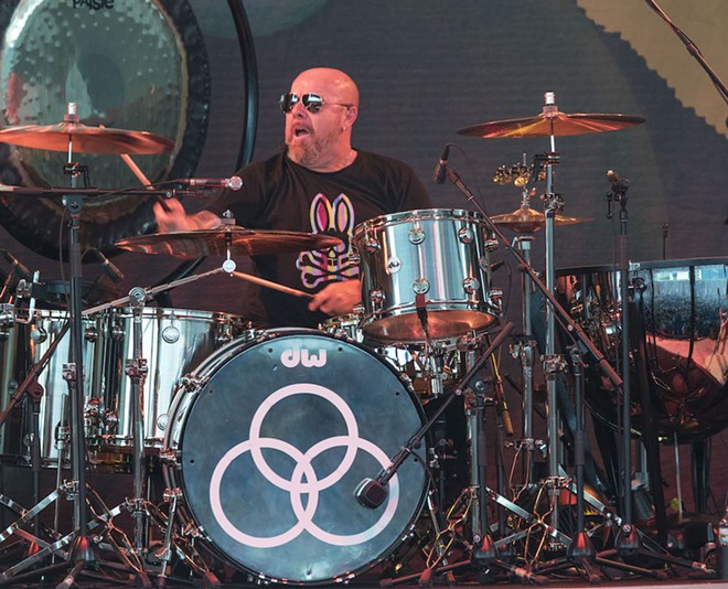 Jason Bonham, who plays Hard Rock Event Center at Seminole Hard Rock Hotel & Casino in Tampa, Florida on Nov. 9, 2023. - Photo by Rod Millington