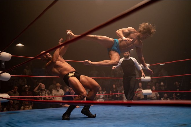 Pro wrestling takes center stage in "The Iron Claw," but there's little joy to be found in this largely empty biopic - Photo via A24 Films