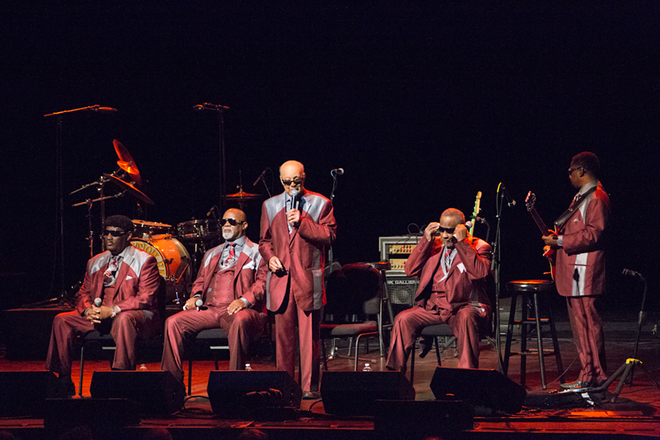 The Blind Boys of Alabama, who play Central Park Performing Arts Center in Largo, Florida on Dec. 16, 2023. - Photo by D. Bowen