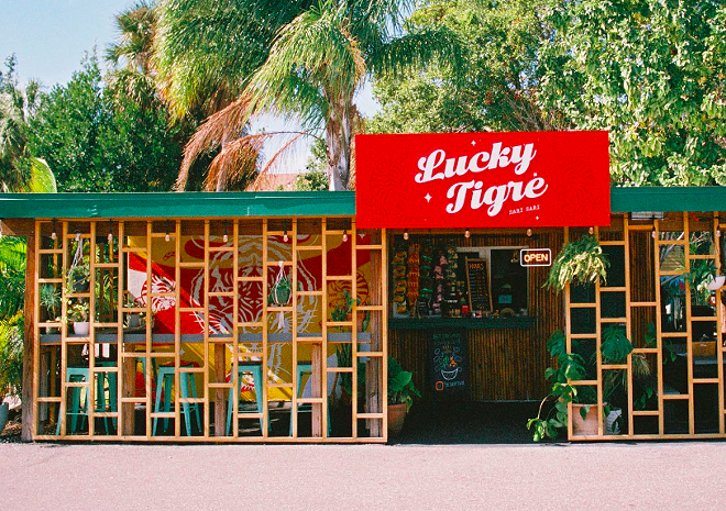 Lucky Tigre, Tampa's first Filipino 'sari-sari' counter, located at 1101 S Howard Ave. - Photo by Rickey Kim