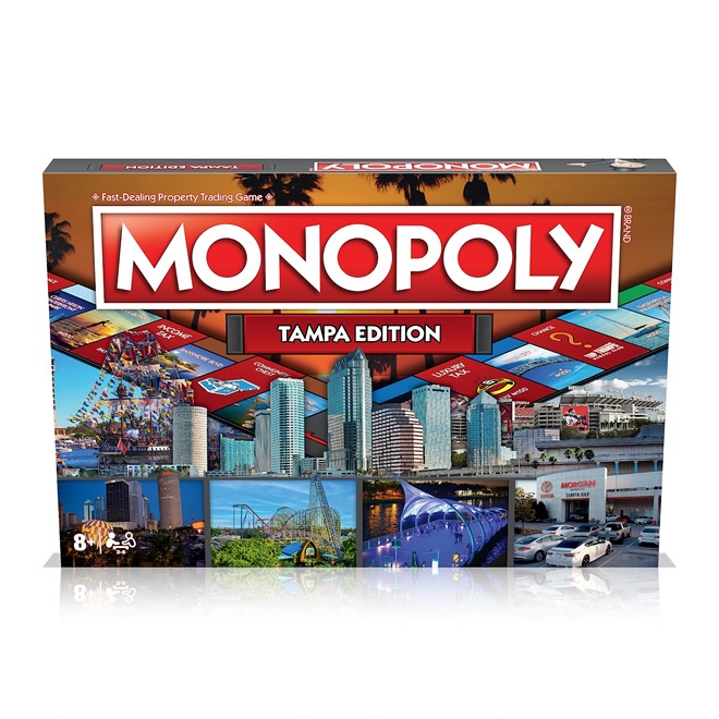 The official Tampa Edition of Monopoly was released on March 12, 2024 at Busch Gardens in Tampa, Florida. - Photo c/o Bais Creative & Public Relations
