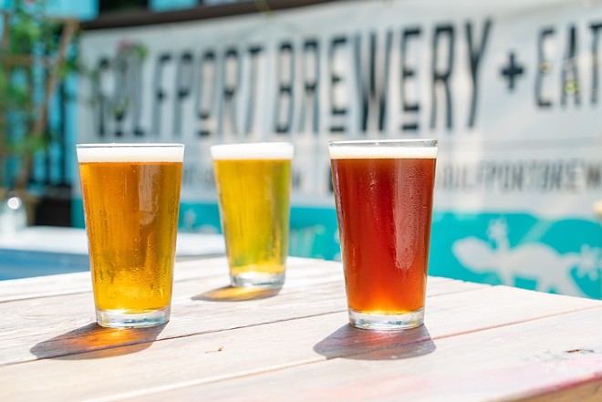 Gulfport Brewery, located at 3007 Beach Blvd. S in Gulfport, Florida. - Photo c/o Visit St. Pete/Cleareater
