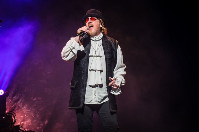 Joseph Williams of Toto, which plays Ruth Eckerd Hall in Clearwater, Florida on May 8, 2024. - Photo by Caesar Carbajal