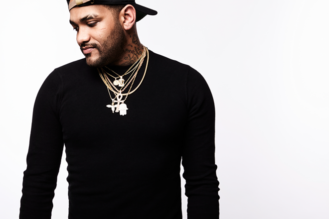 Joyner Lucas, who plays Jannus Live in St. Petersburg, Florida on May 28, 2024. - Photo by Jimmy Fontaine