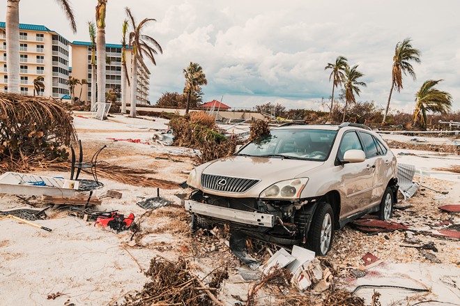 Fort Myers Beach took a catastrophic direct hit from Category 4 Hurricane Ian in 2022. - Photo by Chandler M. Culotta