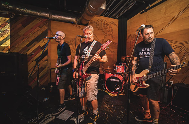 Punk rock band Unruly Industry plays Tampa’s Hooch and Hive alongside local hardcore acts