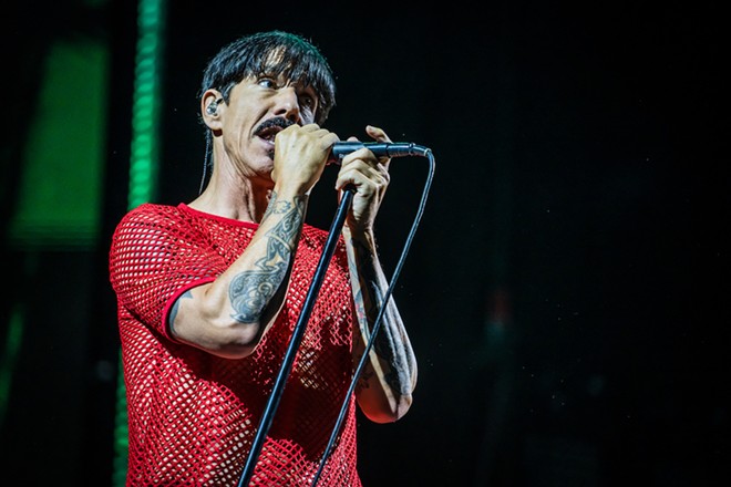 Red Hot Chili Peppers, which plays MidFlorida Credit Union Amphitheatre in Tampa, Florida on June 21, 2024. - Photo by Phil DeSimone