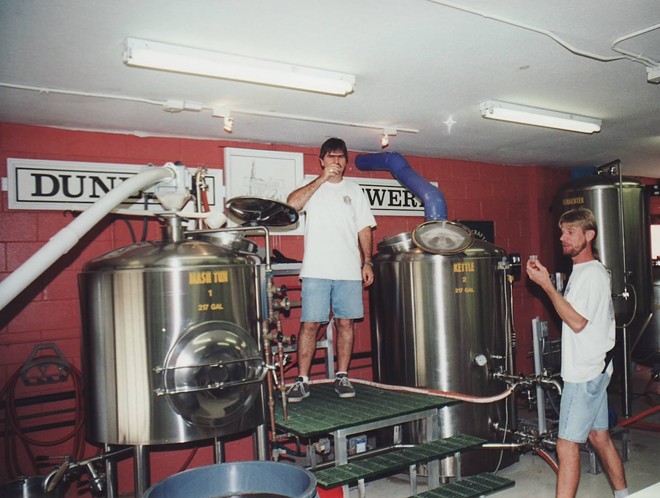 Dunedin Brewery's first taste test in 1996. - Photo via DunedinBrewery/Facebook