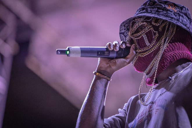 Pusha Preme, who plays Tempus Projects in Ybor City, Florida on Aug. 1, 2024. - Photo by Ryan Kern