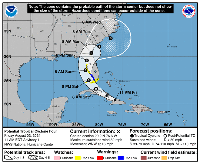 DeSantis declares state of emergency for Tampa Bay counties ahead of tropical storm