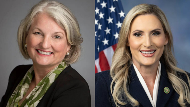 Congressional District 15 Democratic candidate Pat Kemp (left) and Republican Congressional District 15 incumbent Laurel Lee. - Photos: Kemp and Lee campaign websites