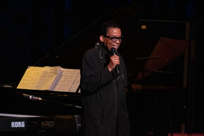 Herbie Hancock at Mahaffey Theater in St. Petersburg, Florida on Sept. 15, 2024. - Photo by Josh Bradley