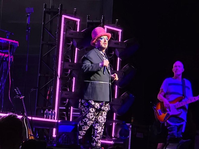 Boy George play The BayCare Sound in Clearwater, Florida on Sept. 20, 2024. - Photo c/o Sandy Alonso