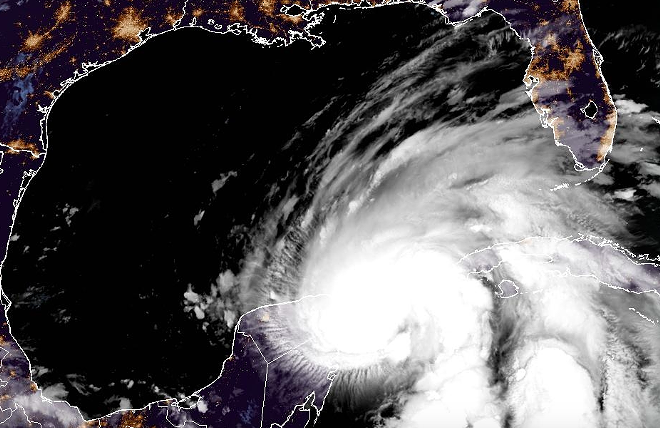 Tropical Storm Helene - Photo via NOAA