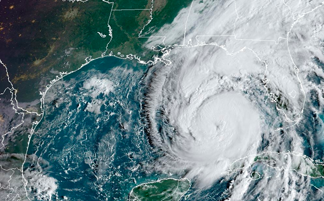 Hurricane Helene - Photo via NOAA