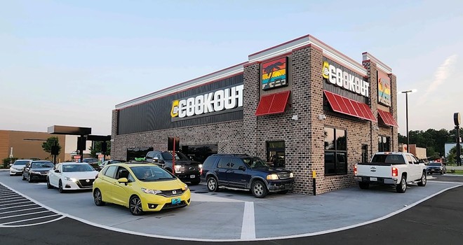 Since 1989, the North Carolina-based chain has earned cult-like followings at its more than 300 locations in the Southeast. - Photo via CookOut/Facebook