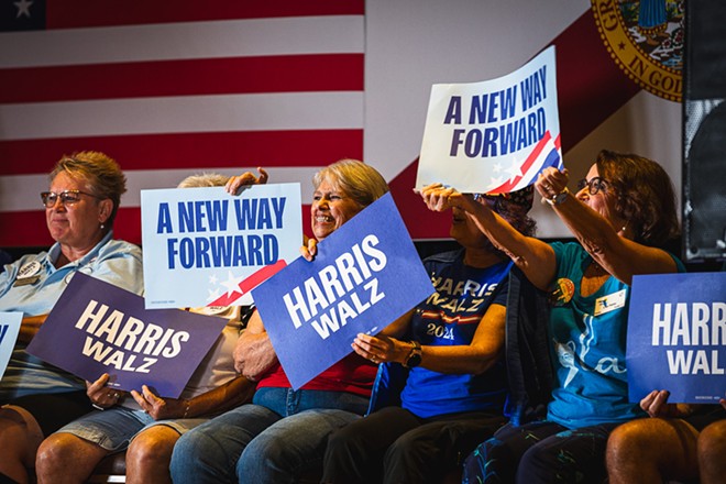 Florida Democrats welcome Doug Emhoff to The Villages in Florida on Sept. 13, 2024. - Photo by Dave Decker