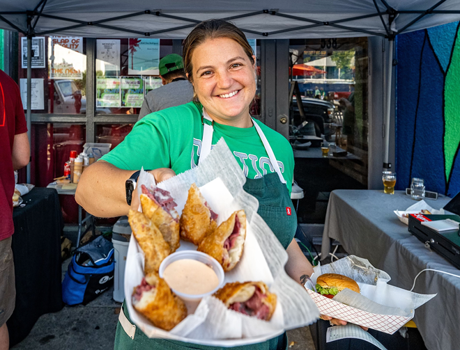 Amy DePalma-Harrell of Offset Sandwich Exchange - Photo by Jess Alba