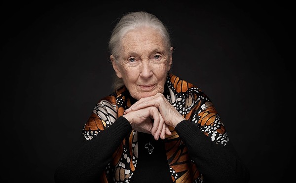 Dr. Jane Goodall, who speaks at Florida Aquarium on March 28, 2023.