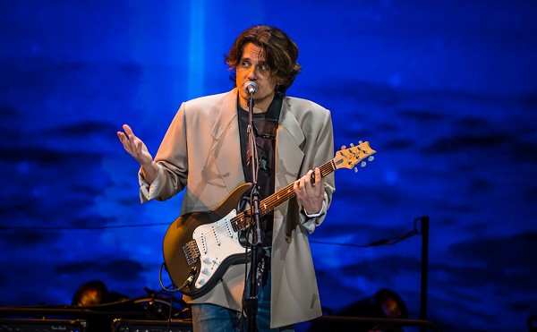 John Mayer, who plays Amalie Arena in Tampa, Florida on Oct. 13, 2023.