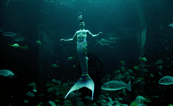 The famous mermaids of Weeki Wachee inspired Eric Ducharme to become a merman and eventually the famous Mertailor.
