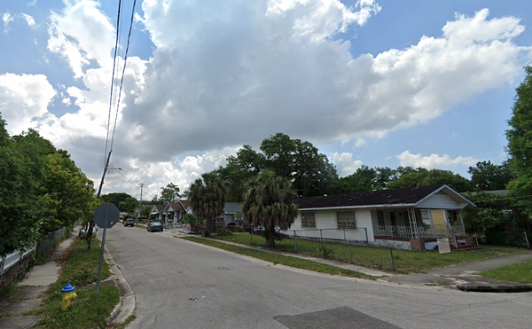 The corner of E 20th Avenue and N 13th Street in Tampa's V.M. Ybor neighborhood.