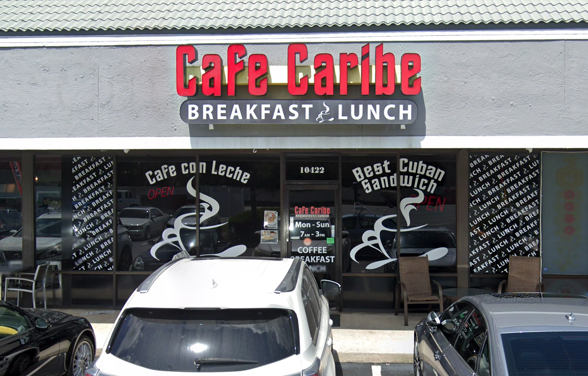 Cafe Caribe in Carrollwood.