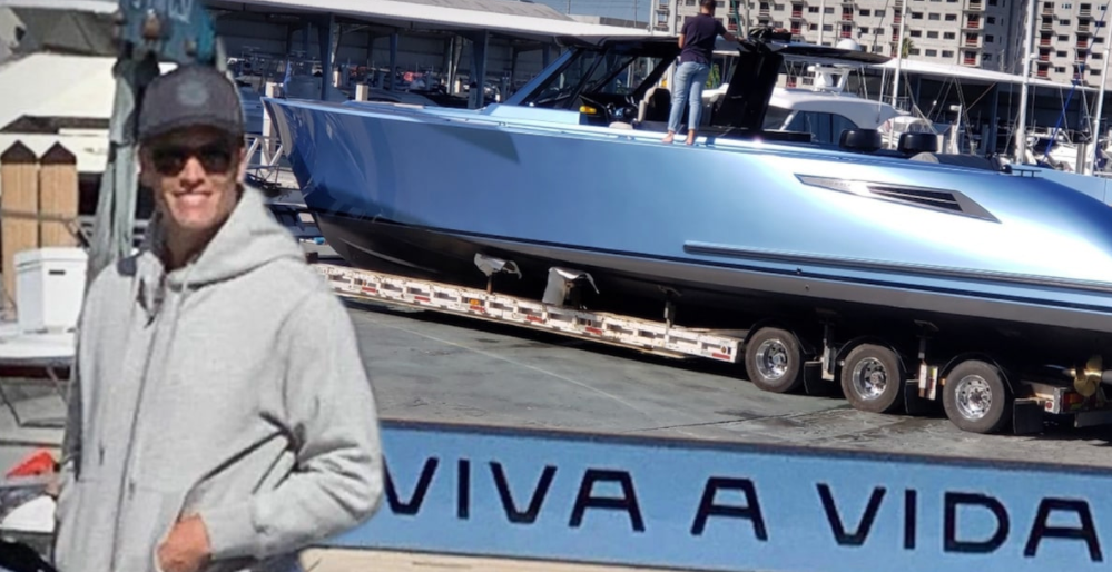 Tom Brady Takes Delivery of His Brand-New $6 Million Yacht, Tw12ve