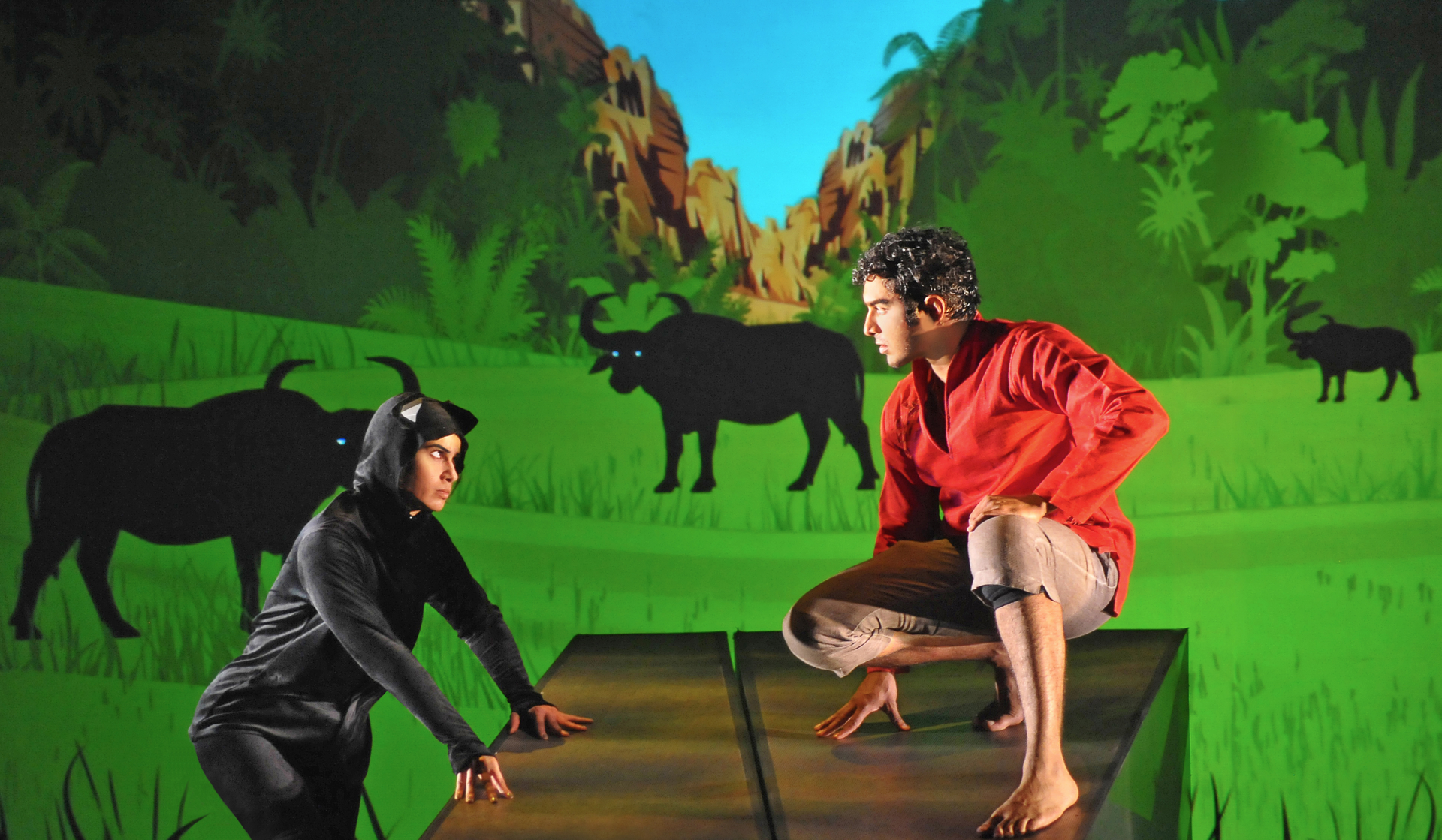 Sarasota s Asolo s multimedia Jungle Book is both charming and