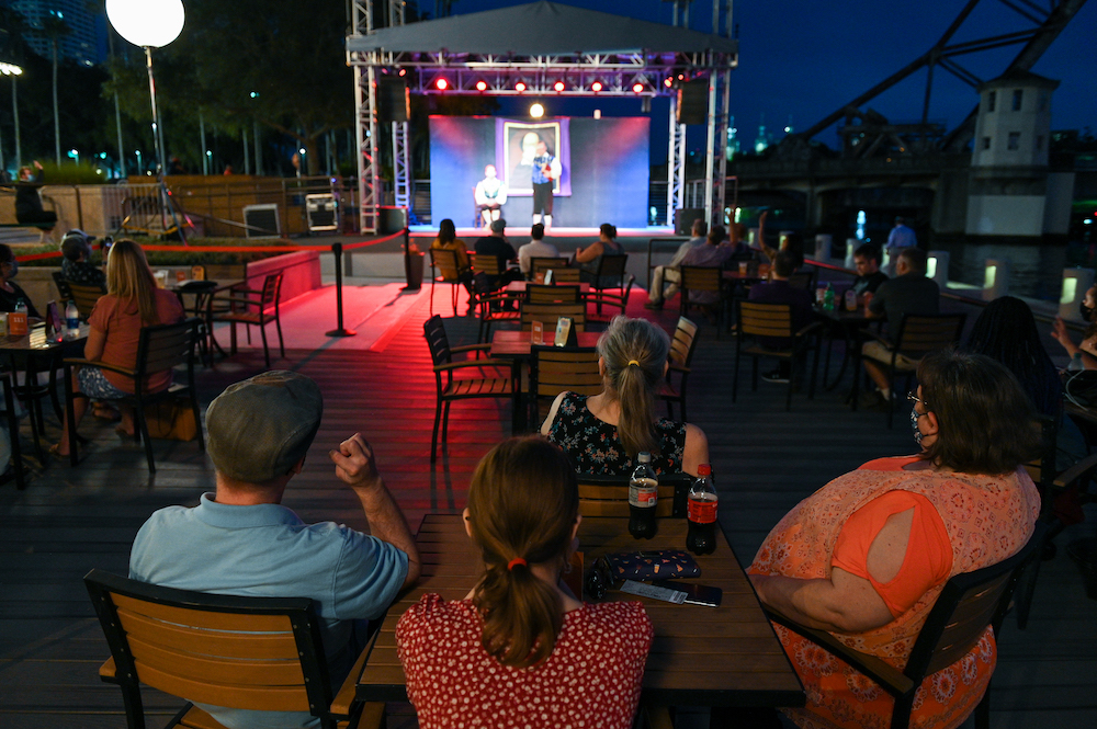 Straz Center brings free concerts and town halls to Tampa Riverwalk