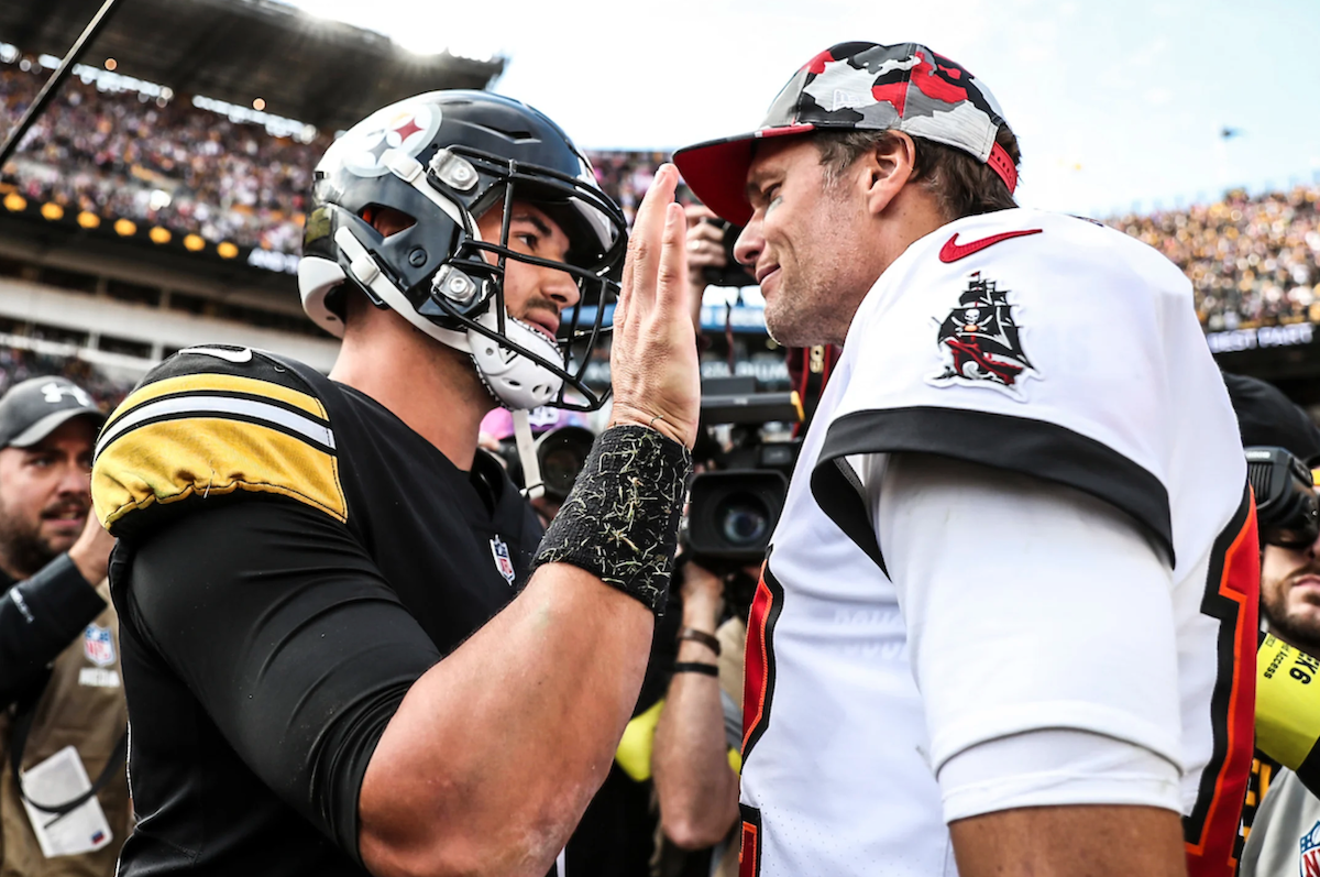 The Bucs lost to the Steelers, who were missing pretty much their