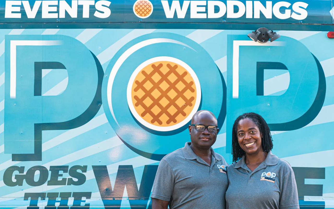 Renovations in Gulfport are under way, but you can still grab waffles around town by finding the Pop Goes the Waffle Food Truck
