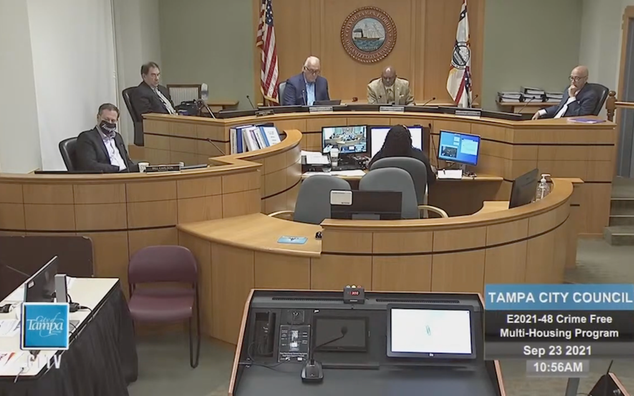 Tampa City Council discusses crime-free multi-housing program
