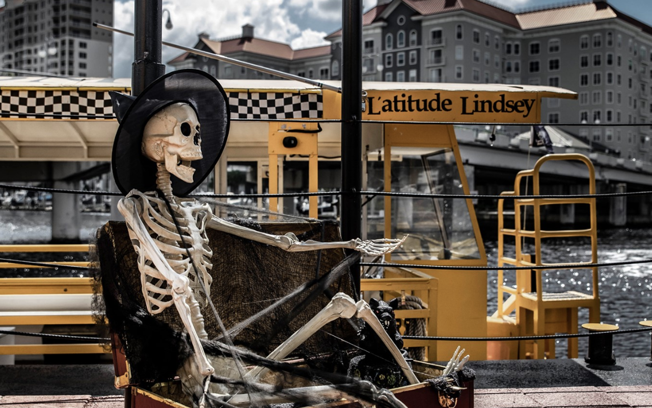 Haunted Pirate Water Taxi tours return to downtown Tampa this fall