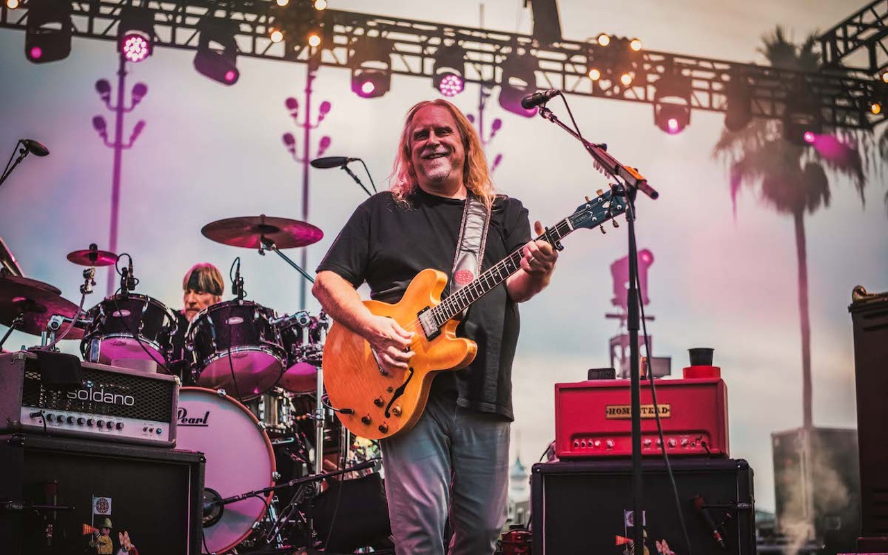 Warren Haynes of Gov't Mule, which plays day three of Clearwater Jazz Holiday at BayCare Ballpark on Oct. 16, 2022.