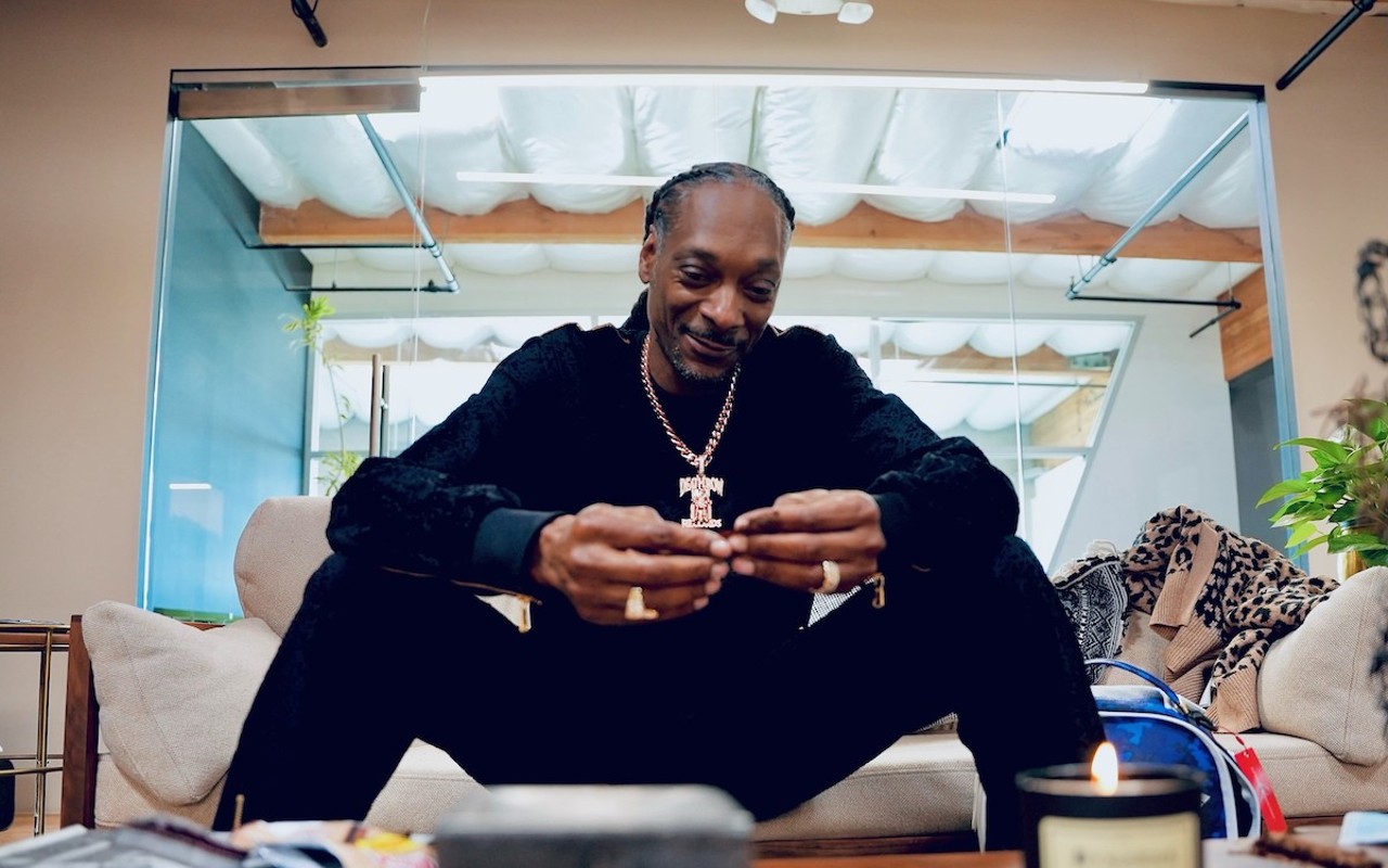 Snoop Dogg, who's playing MidFlorida Credit Union Amphitheatre in Tampa, Florida on Aug. 12, 2023.