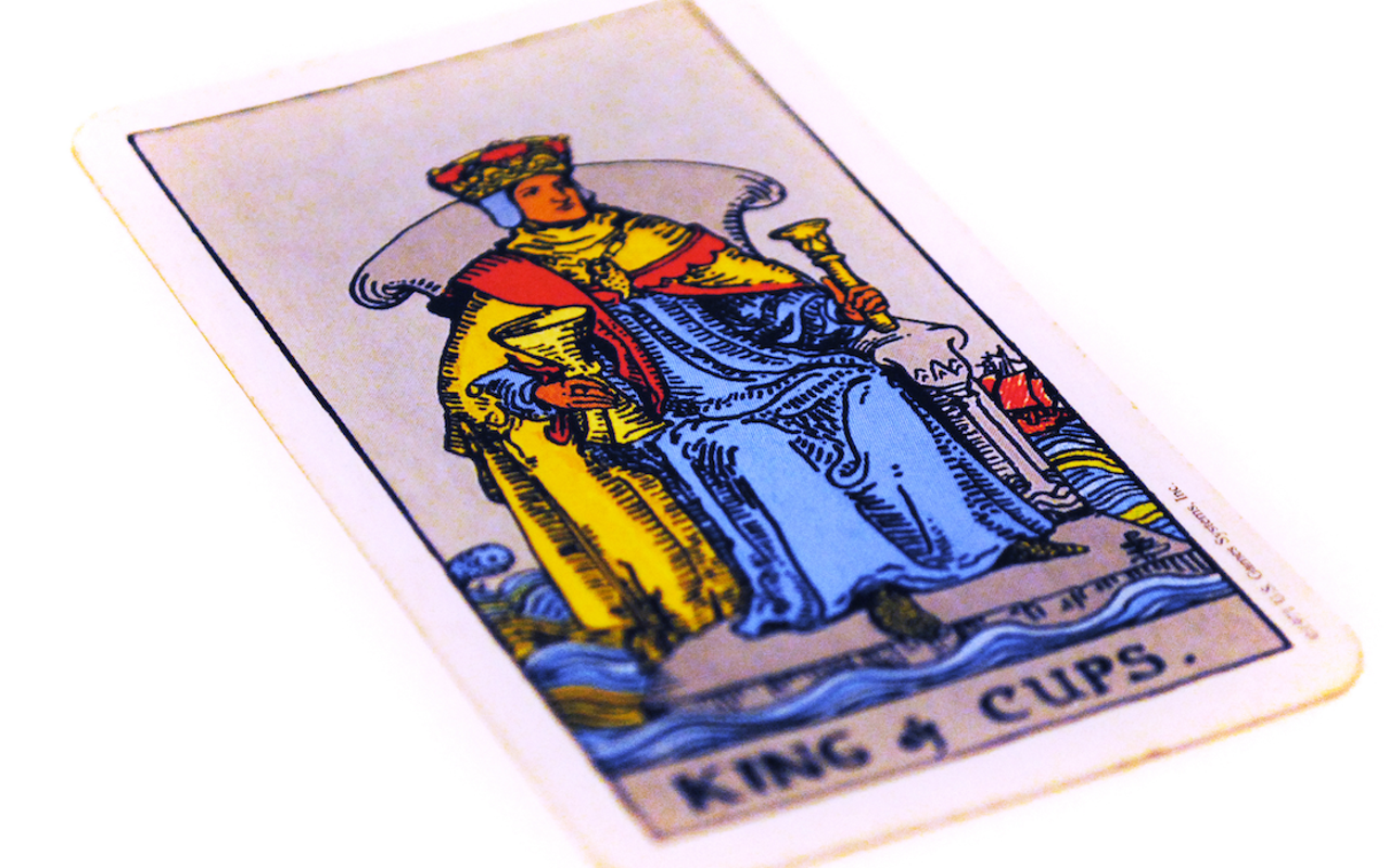 A King of Cups is loving, giving, imaginative, and romantic.