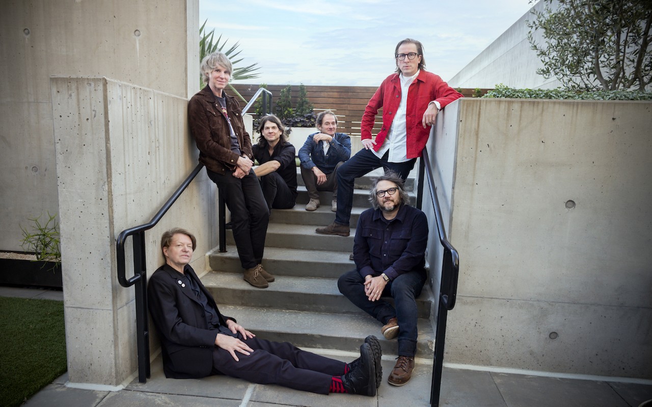 TONIGHT’S THE DAY: Nels Cline (L) and Wilco return to Tampa Bay after a decade away.