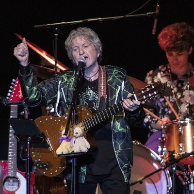 Jon Anderson plays Bilheimer Capitol Theatre in Clearwater, Florida on April 10, 2022.