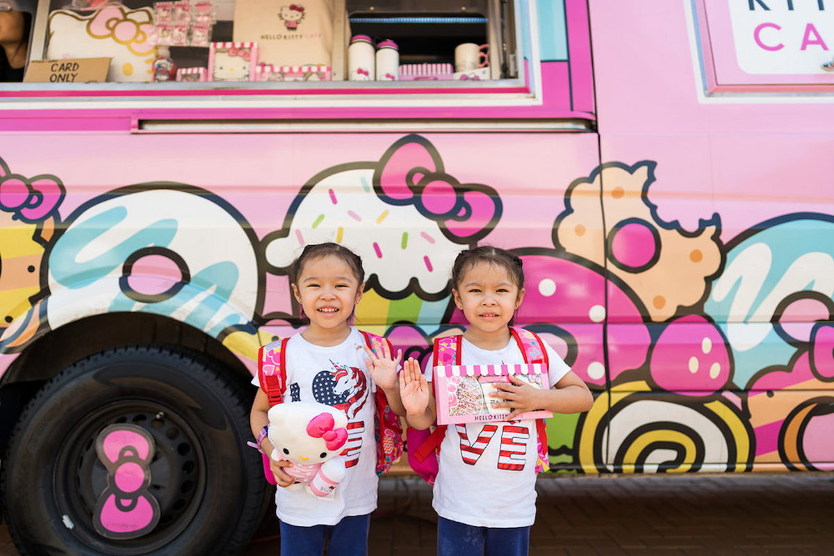 Hello Kitty Cafe Truck will be at The Rim on Saturday